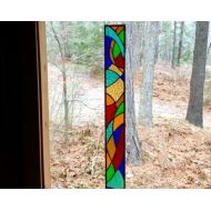 Hankbarnes1234 Magnificent stained glass panel glass art gift suncatcher decorative art glass stained glass window