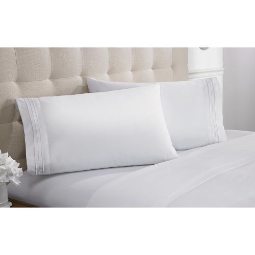  Hanna Kay Luxurious 1800 Deluxe Brushed Microfiber Queen Size Sheet Set - Hypoallergenic - 1800 Thread Count - 10-Year Warranty
