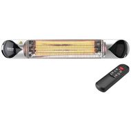 Hanover HAN1051IC-SLV-35.4 in Modern Efficient Steel Electric Heater-3 Heat Settings, Up to 1500W, Silver