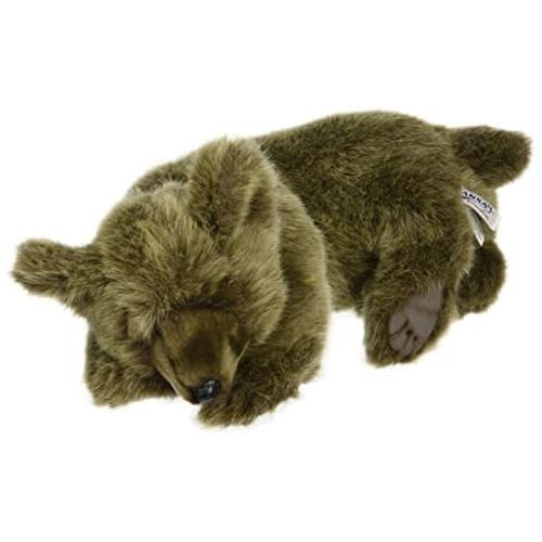  Hansa Sleeping Bear Plush, Brown