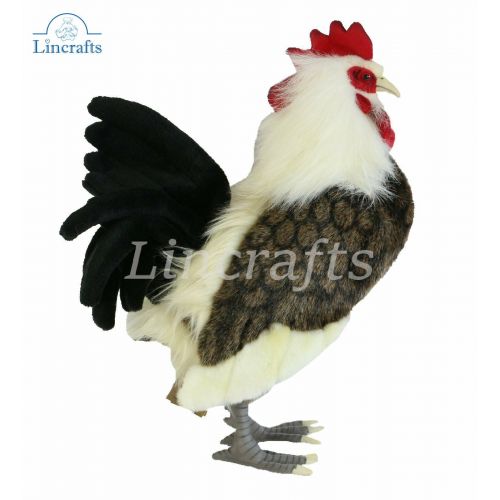  Hansa Toy International Cockerel, Rooster, Plush Soft Toy Bird by Hansa. Sold by Lincrafts. 4170
