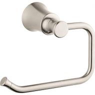 hansgrohe Joleena Toilet Paper Holder 5-inch Transitional Accessories in Brushed Nickel, 04787820