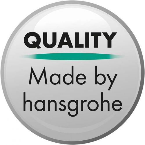  hansgrohe Spare Roll Holder Easy Install 6-inch Modern Accessories in Chrome, 40517000
