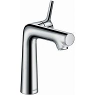 hansgrohe Talis S Modern Premium Easy Clean 1-Handle 1 9-inch Tall Bathroom Sink Faucet in Chrome, 72113001