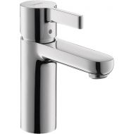 hansgrohe Metris S Modern Upgrade Easy Clean 1-Handle 1 6-inch Tall Bathroom Sink Faucet in Chrome, 04531000