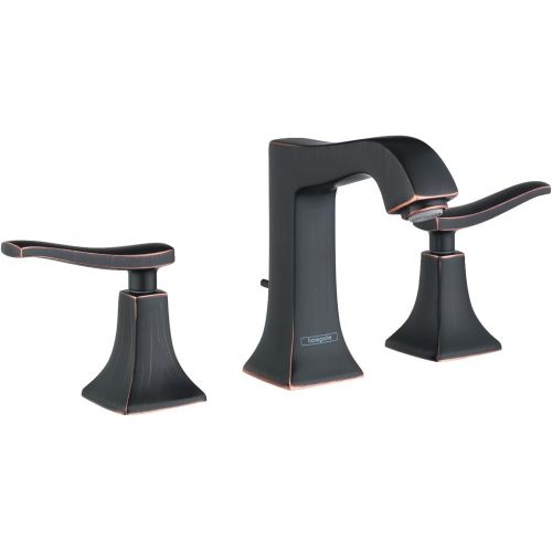  hansgrohe Metris C Classic Replacement Easy Clean 2-Handle 3 6-inch Tall Bathroom Sink Faucet in Rubbed Bronze, 31073921