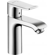 hansgrohe Metris Modern Timeless Easy Clean 1-Handle 1 7-inch Tall Bathroom Sink Faucet in Chrome, 31204001
