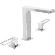 hansgrohe Metropol Modern Low Flow Water Saving 2-Handle 3 7-inch Tall Bathroom Sink Faucet in Chrome, 74519001