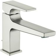 hansgrohe Metropol Modern Low Flow Water Saving 1-Handle 1 6-inch Tall Bathroom Sink Faucet in Brushed Nickel, 32505821
