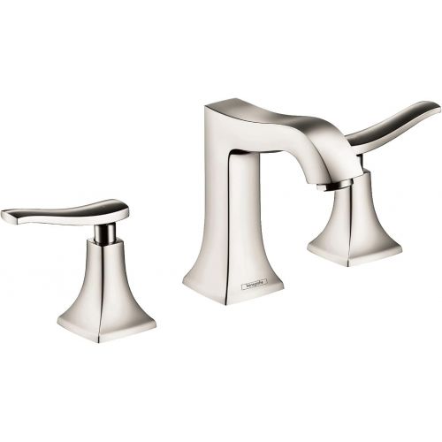  hansgrohe Metris C Classic Replacement Easy Clean 2-Handle 3 6-inch Tall Bathroom Sink Faucet in Polished Nickel, 31073831