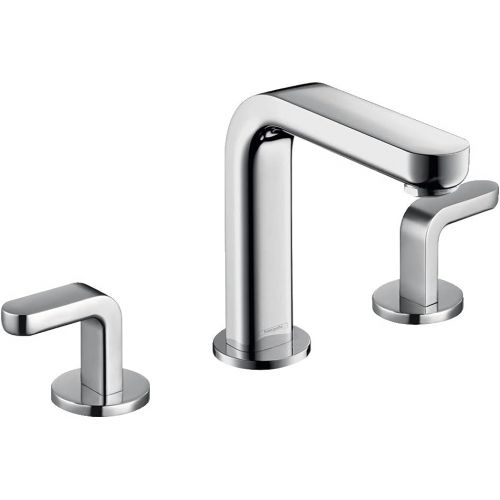  hansgrohe Metris S Modern Low Flow Water Saving 2-Handle 3 6-inch Tall Bathroom Sink Faucet in Chrome, 31067001