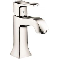 hansgrohe Metris C Classic Replacement Easy Clean 1-Handle 1 7-inch Tall Bathroom Sink Faucet in Polished Nickel, 31077831