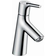 hansgrohe Talis S Modern Premium Easy Clean 1-Handle 1 7-inch Tall Bathroom Sink Faucet in Chrome, 72010001