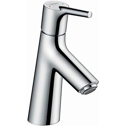  hansgrohe Talis S Modern Premium Easy Clean 1-Handle 1 7-inch Tall Bathroom Sink Faucet in Chrome, 72010001