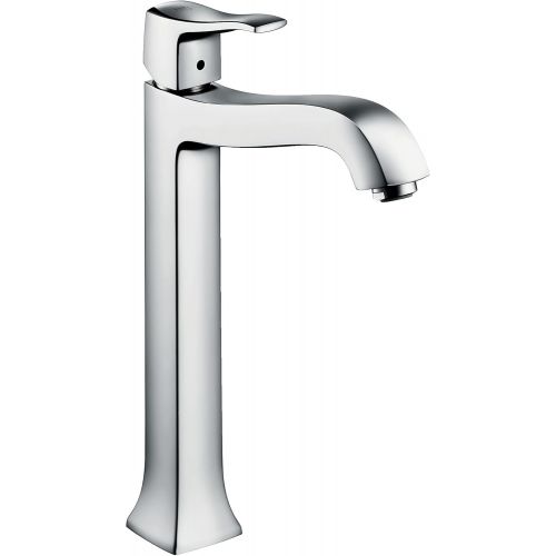  hansgrohe Metris C Classic Replacement Easy Clean 1-Handle 1 12-inch Tall Bathroom Sink Faucet in Chrome, 31078001