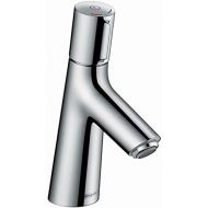hansgrohe Talis Select S Modern Premium Easy On/Off -Handle 1 7-inch Tall Bathroom Sink Faucet in Chrome, 72040001