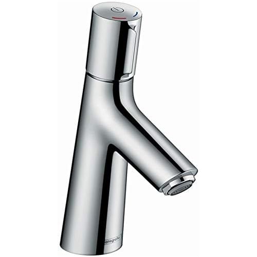  hansgrohe Talis Select S Modern Premium Easy On/Off -Handle 1 7-inch Tall Bathroom Sink Faucet in Chrome, 72040001