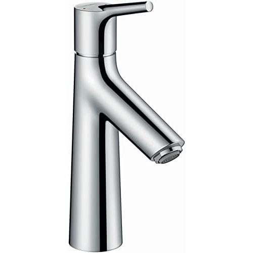  hansgrohe Talis S Modern Premium Easy Clean 1-Handle 1 9-inch Tall Bathroom Sink Faucet in Chrome, 72020001