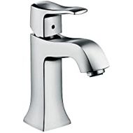 hansgrohe Metris C Classic Replacement Easy Clean 1-Handle 1 7-inch Tall Bathroom Sink Faucet in Chrome, 31075001