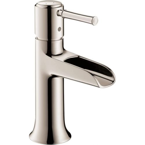  hansgrohe Talis C Classic Low Flow Water Saving 1-Handle 1 7-inch Tall Bathroom Sink Faucet in Polished Nickel, 14127831