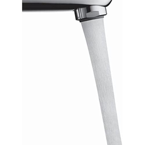  hansgrohe Talis Select E Modern Easy Install Easy On/Off -Handle 1 12-inch Tall Bathroom Sink Faucet in Chrome, 71753001