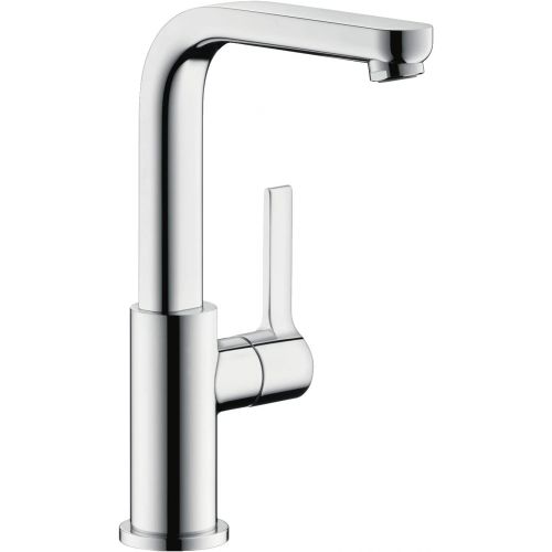  hansgrohe Metris S Modern Timeless Easy Install 1-Handle 1 10-inch Tall Bathroom Sink Faucet in Chrome, 31161001