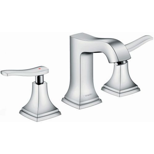  hansgrohe Metropol Classic Classic 2-Handle 3 6-inch Tall Bathroom Sink Faucet in Chrome, 31330001