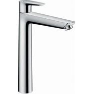 hansgrohe Talis E Modern Easy Install Easy Clean 1-Handle 1 11-inch Tall Bathroom Sink Faucet in Chrome, 71717001