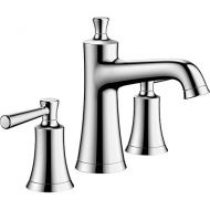 hansgrohe Joleena Transitional 2-Handle 3-Hole 7-inch Tall Bathroom Sink Faucet in Chrome, 04774000