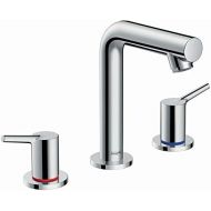 hansgrohe Talis S Modern Premium Easy Clean 2-Handle 3 7-inch Tall Bathroom Sink Faucet in Chrome, 72130001