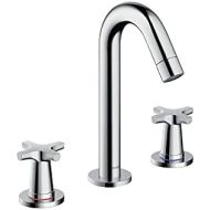 hansgrohe Logis Classic Modern Low Flow Water Saving 2-Handle 3 9-inch Tall Bathroom Sink Faucet in Chrome, 71323001
