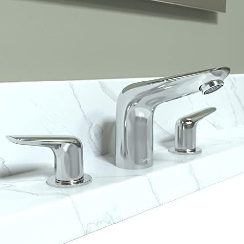  hansgrohe Focus N Modern Low Flow Water Saving 2-Handle 3 5-inch Tall Bathroom Sink Faucet in Chrome, 71140001