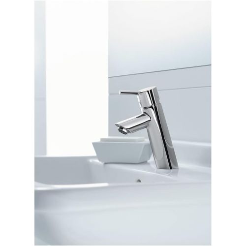  hansgrohe Talis S Modern Timeless Easy Clean 1-Handle 1 7-inch Tall Bathroom Sink Faucet in Chrome, 32040001,Small