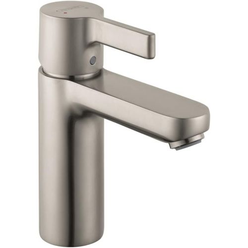  hansgrohe Metris S Modern Low Flow Water Saving 1-Handle 1 6-inch Tall Bathroom Sink Faucet in Brushed Nickel, 31060821