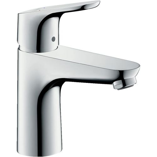  hansgrohe Focus Modern Upgrade Easy Clean 1-Handle 1 7-inch Tall Bathroom Sink Faucet in Chrome, 04371000