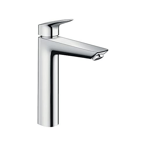  hansgrohe Logis Modern Low Flow Water Saving 1-Handle 1 10-inch Tall Bathroom Sink Faucet in Chrome, 71090001