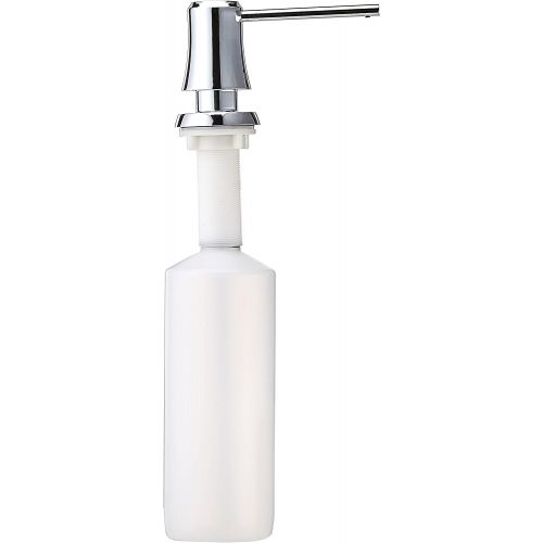  hansgrohe Joleena Bath and Kitchen Sink Soap Dispenser 3-inch, Transitional Soap Dispenser in Chrome, 04796000