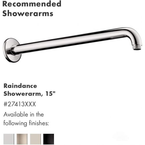  Hansgrohe 27387001 Rain dance Showerhead, Chrome