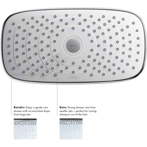  Hansgrohe 27387001 Rain dance Showerhead, Chrome