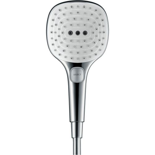  Hansgrohe 4529000 Raindance Select S120 Low Flow 2.0 GPM Hand Shower, Chrome