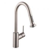 Hansgrohe 04310801 Talis S HighArc Kitchen Faucet, Steel Optik