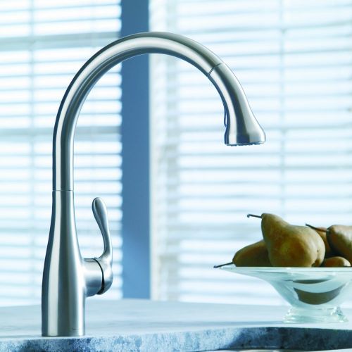  Hansgrohe HG04066860 Allegro E Kitchen Faucet 14.75 Height Steel Optic