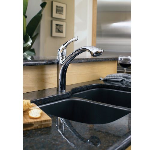  Hansgrohe 04076860 Allegro E Single Hole, Low Arc 1.75GPM 2 Spray Kitchen Faucet 12.6 Height Steel Optic