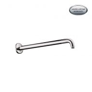 Hansgrohe 27413001 Shower Arm, 15-Inch, Polished Chrome