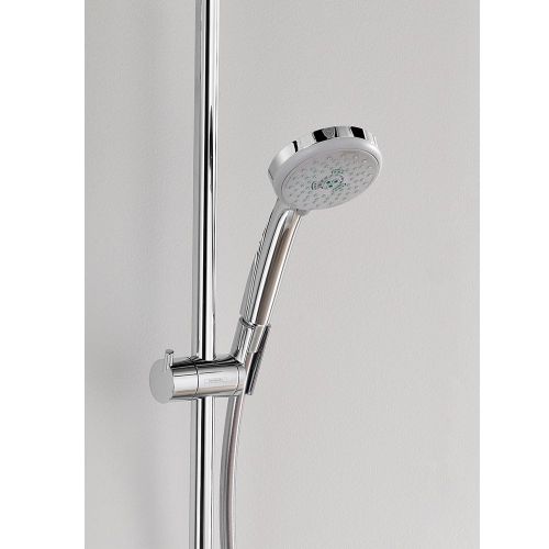  Hansgrohe 27169821 Croma Showerpipes, 41.37 x 6.25 x 14.13 inches, Brushed Nickel