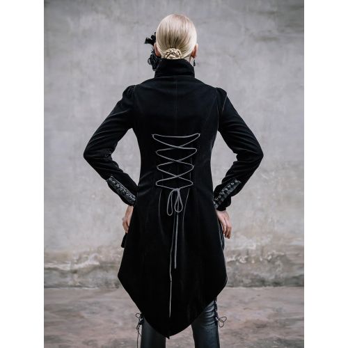  HaoLin Steampunk Coat Gothic Clothing Punk Jacket Victorian Cyberpunk Renaissance Costume