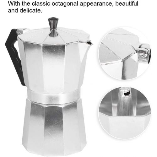  Haofy Moka Pots, Classic Italian Style Coffee Pot Coffee Maker Maker for Household Coffee Shop Office Maiking Moka Coffee (600ML)