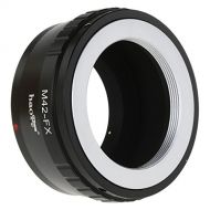 Haoge Lens Mount Adapter for 42mm M42 Screw Mount Lens to Fujifilm X FX Mount Camera Such as X-A3 X-A5 X-A10 X-A20 X-E1 X-E2 X-E2s X-E3 X-H1 X-M1 X-Pro1 X-Pro2 X-T1 X-T2 X-T3 X-T10