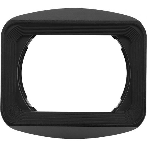  Haoge LH-G65 Bayonet Square Metal Lens Hood Shade with Cap for Fujifilm Fuji Fujinon GF 63mm F2.8 R WR and GF 45mm F2.8 R WR Lens on GFX100 GFX50S GFX50R