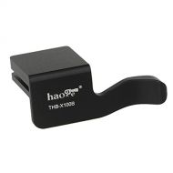 Haoge THB-X100B Metal Hot Shoe Thumb Up Rest Thumbs Up Hand Grip for Fujifilm Fuji Finepix X100 X100S Camera DSLR Black